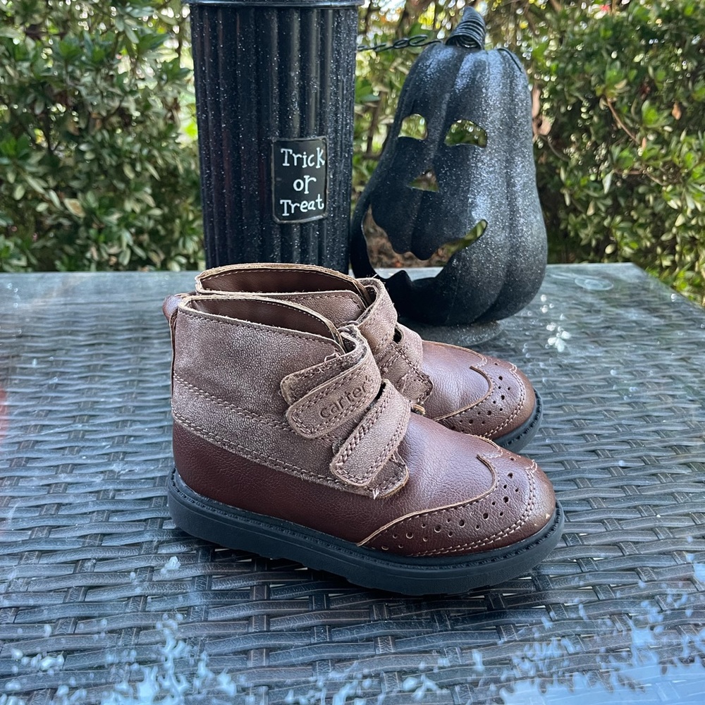 Carter's Bennie Toddler Boys' Wingtip Ankle Boots